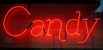 This photo of a neon "Candy" sign was taken by photographer Gary Scott from Cambridge, Canada.